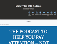 Tablet Screenshot of moneyplansos.com